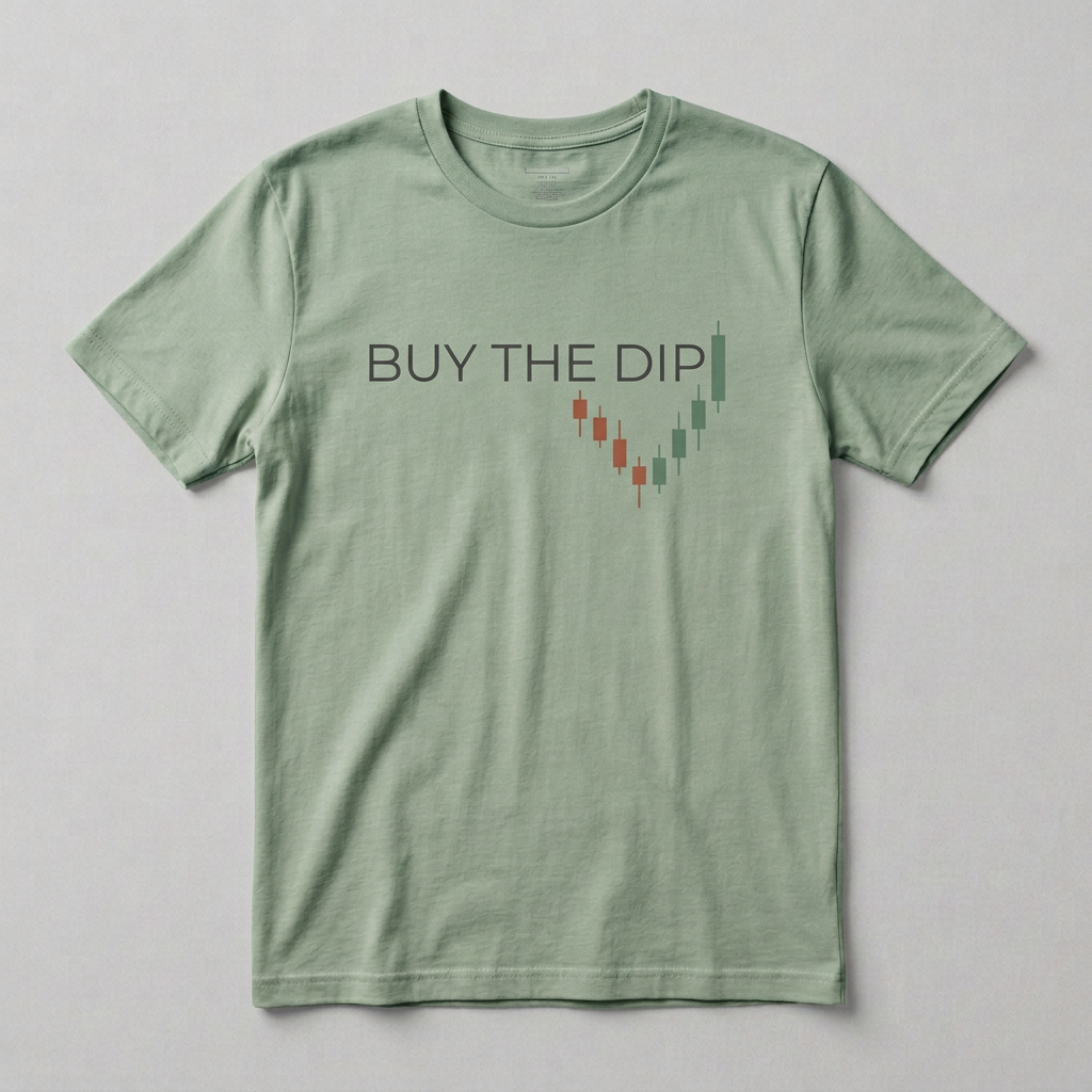 Buy The Dip design mockup