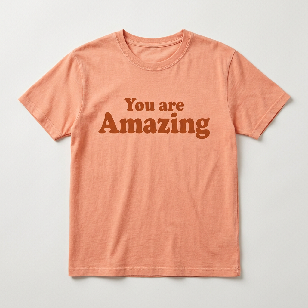 You are Amazing design mockup