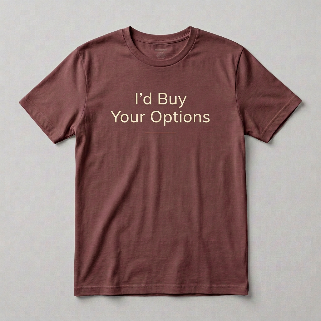 I’d Buy Your Options design mockup