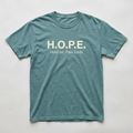 H.O.P.E. Hold on, Pain Ends design mockup