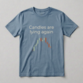 Candles are lying again design mockup