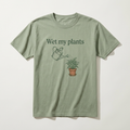 Wet my plants design mockup