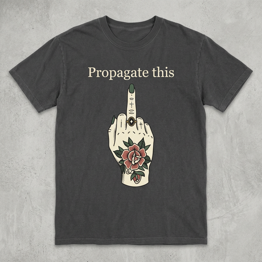 Propagate this T-Shirt design mockup