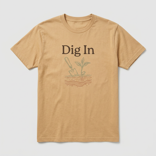 Dig In design mockup