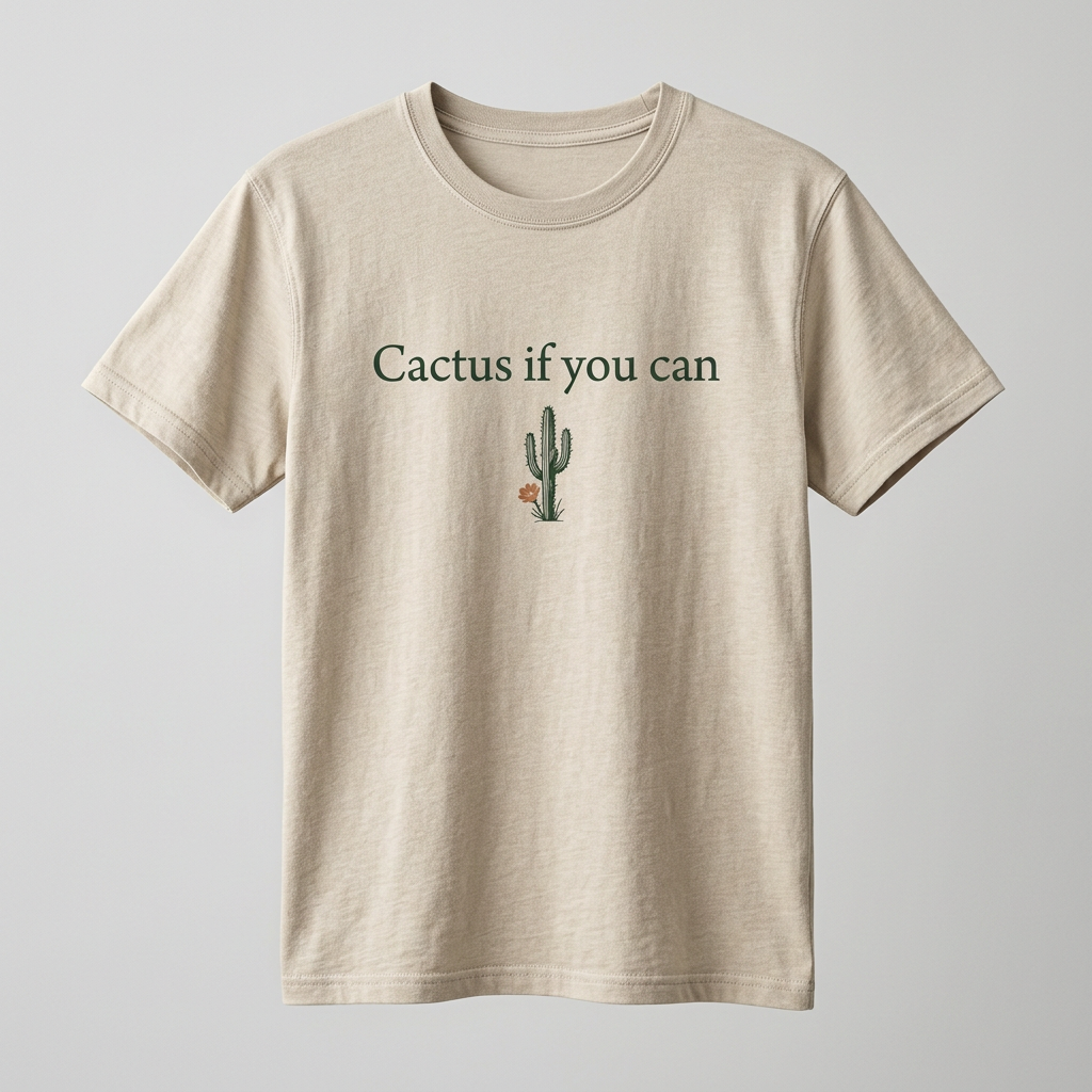 Cactus if you can design mockup