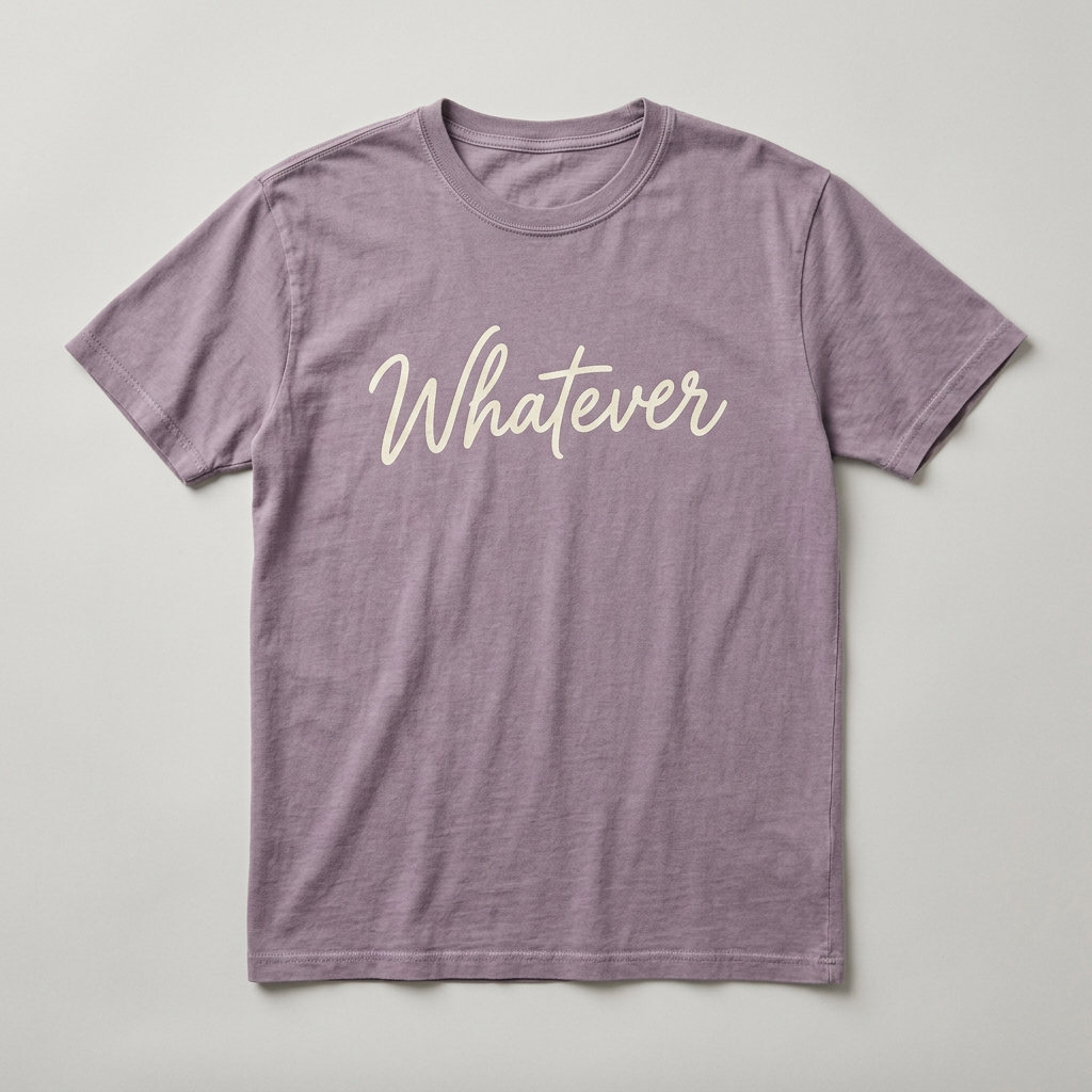 Whatever design mockup