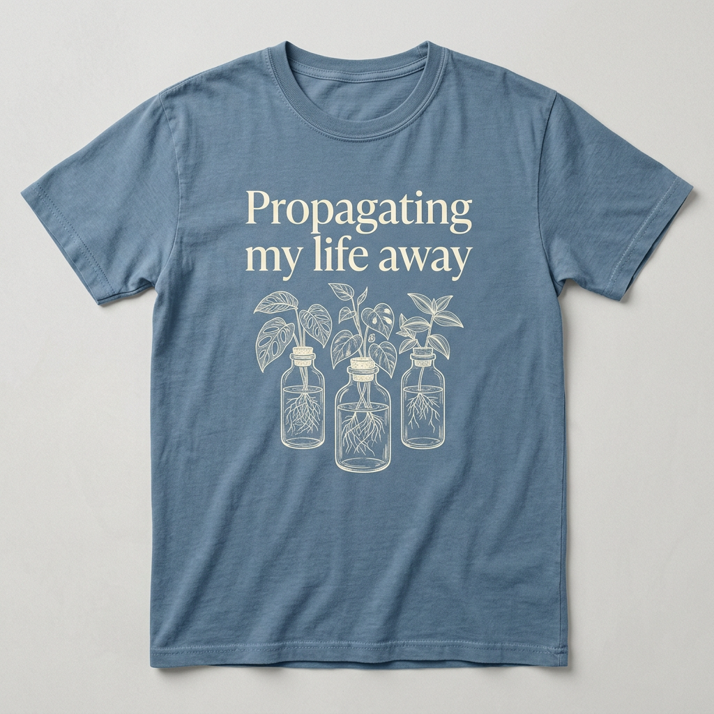Propagating my life away design mockup