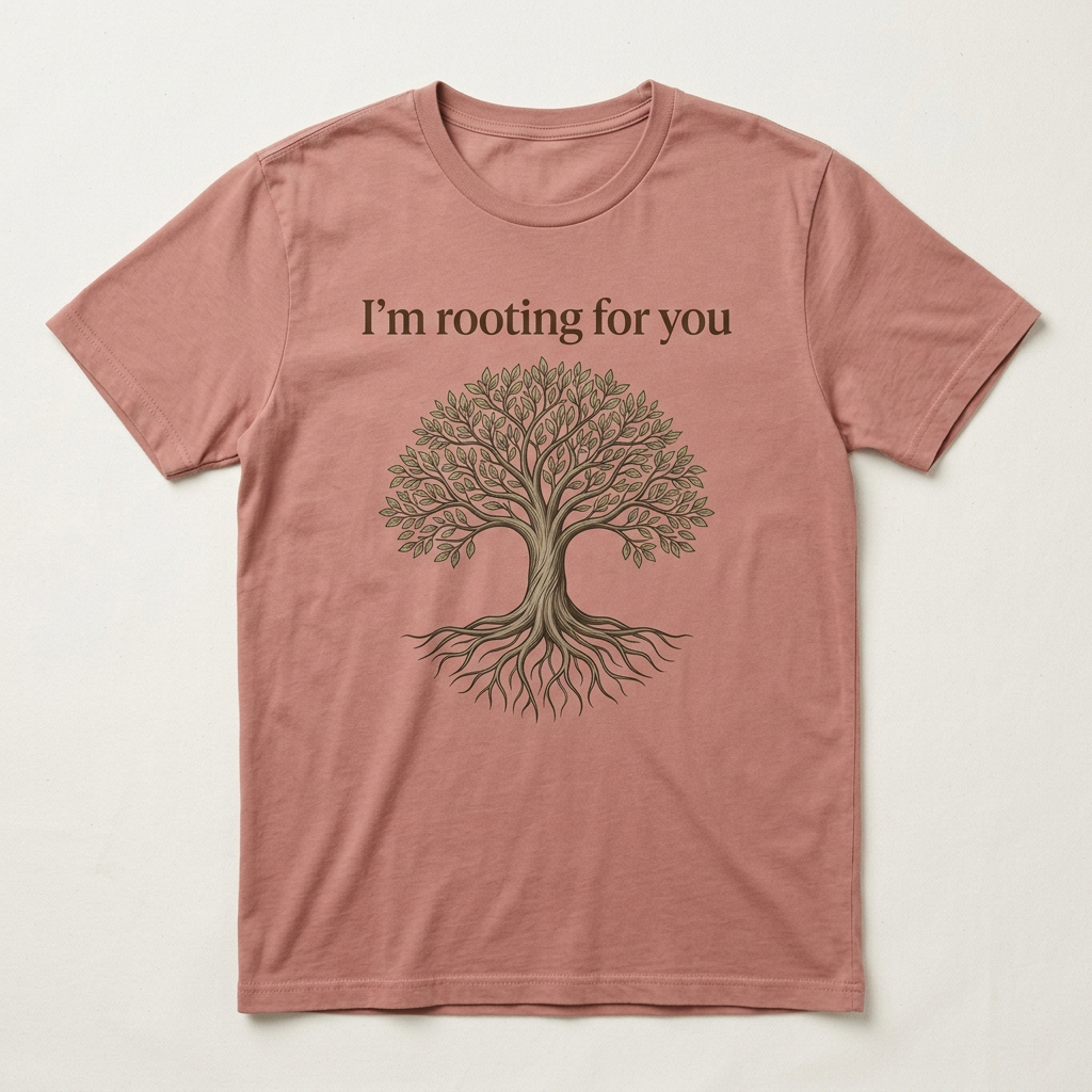 I’m rooting for you design mockup
