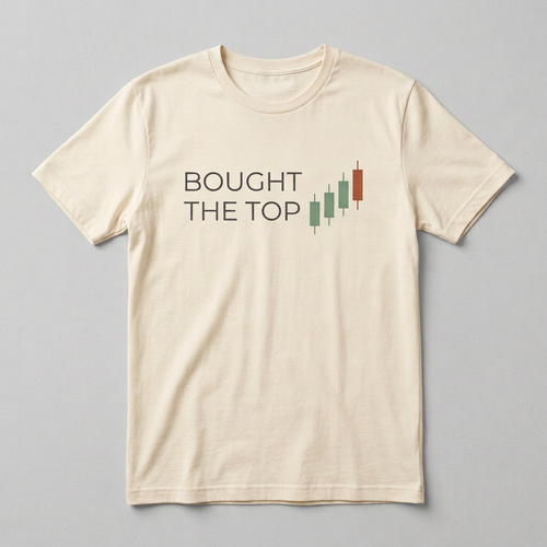Bought The Top T-Shirt design mockup