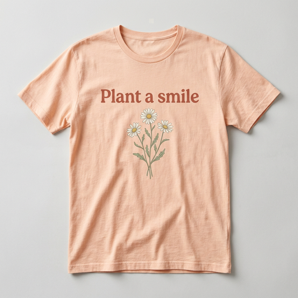 Plant a smile design mockup
