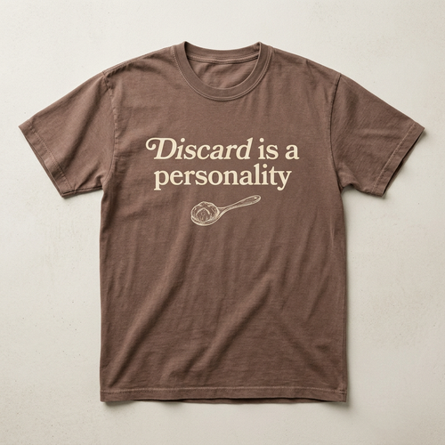 Discard is a personality design mockup